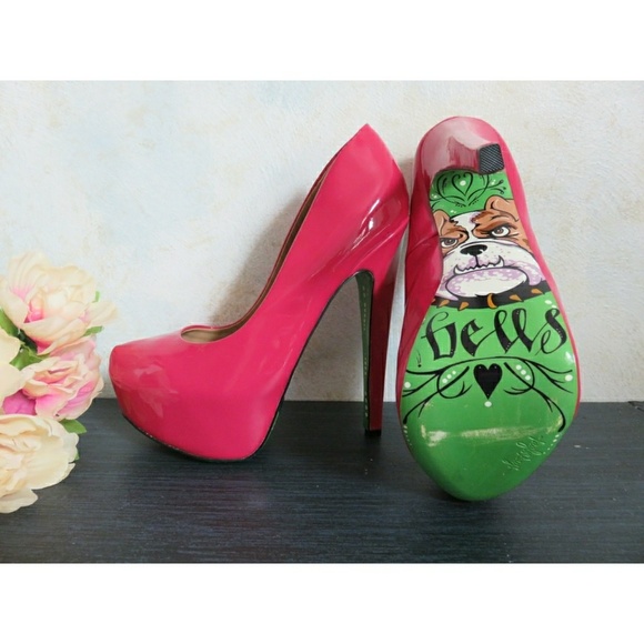 Taylor Says Shoes - Taylor Says Pinup Platform Stiletto Heels Bulldog
